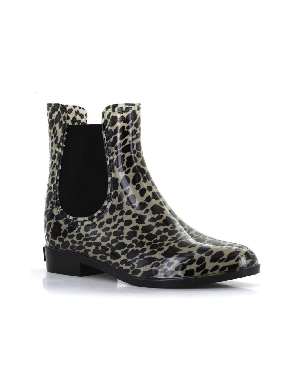 Seven7 Leopard Chelsea Rain Boots -